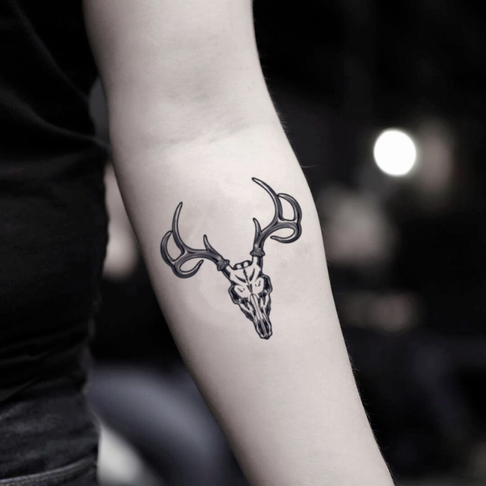 Learn 96 about deer skeleton tattoo best  indaotaonec