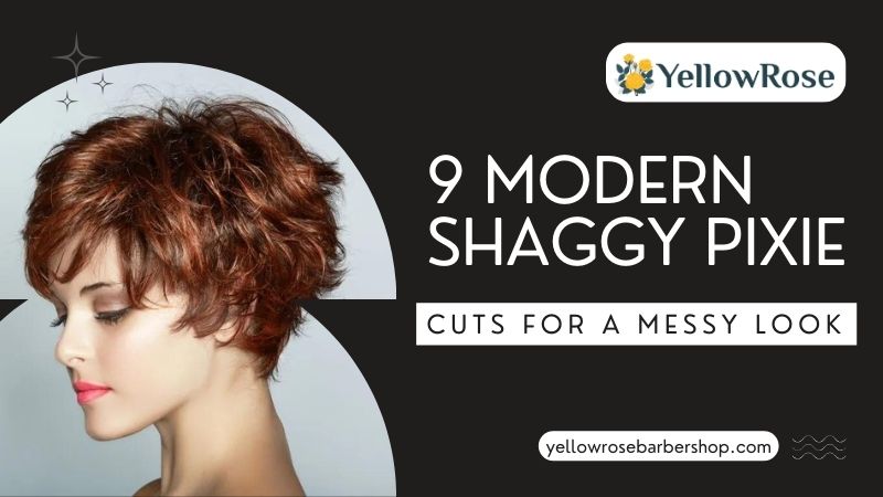 9 Modern Shaggy Pixie Cuts for a Messy and Textured Look