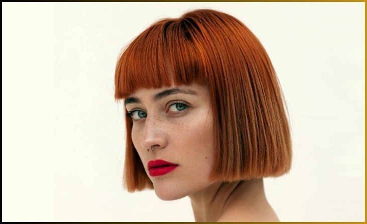 Blunt Bob with Bangs