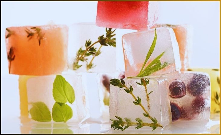 Catnip-Infused Ice Cubes