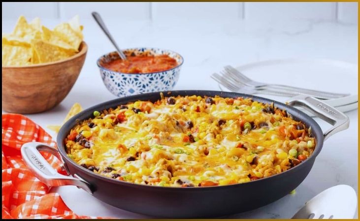 One Skillet Mexican Casserole