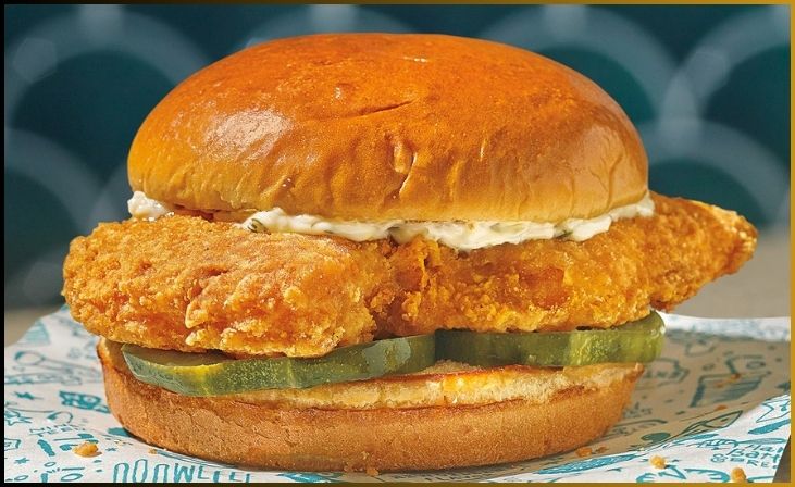 Popeyes Cajun Fish Sandwich