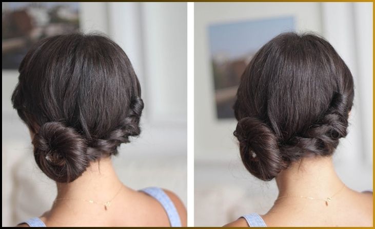 Twisted Side Updo