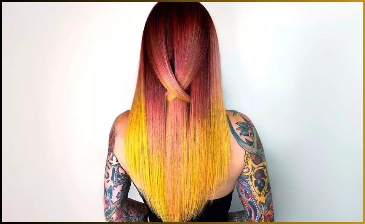 V-Cut with Highlights