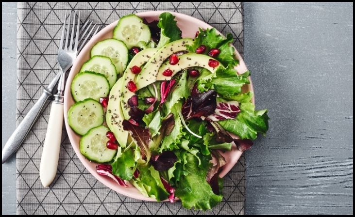 Cucumber Avocado Salad