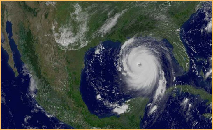 Hurricane Katrina from Space (2005)