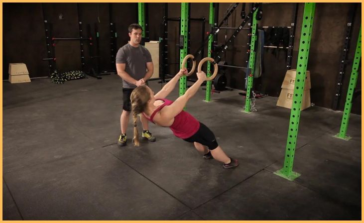 Inverted Rows (using a sturdy horizontal bar)