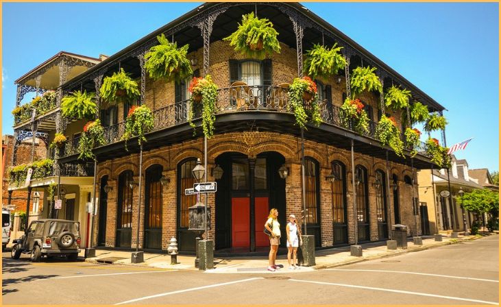 Louisiana: French Quarter in New Orleans