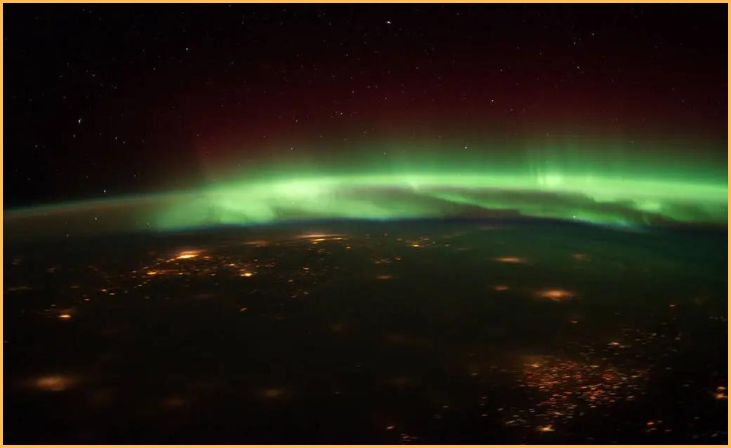 Northern Lights from Space (2012)