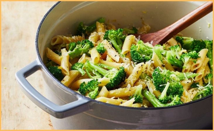 One-Pot Lemon-Broccoli Pasta with Parmesan