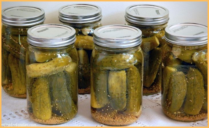 Pickles (fermented in brine)