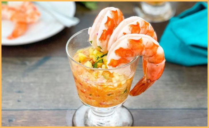 Spicy Shrimp Cocktail Shooters