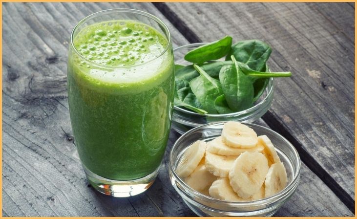 Spinach, Peanut Butter & Banana Smoothie
