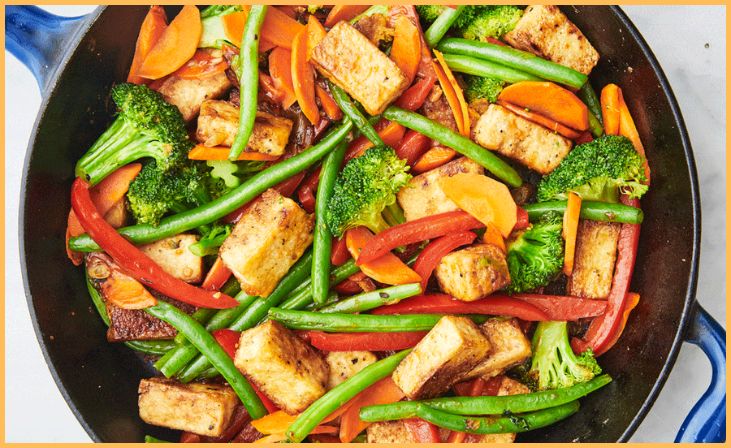 Stir-Fried Vegetables with Tofu