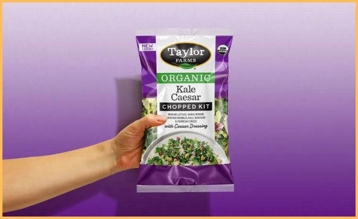 Taylor Farms Organic Caesar Salad Kit