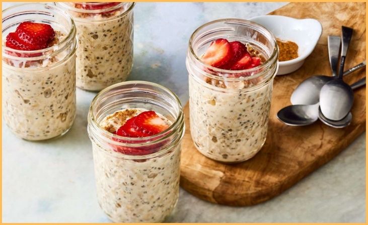Tres Leches-Inspired Overnight Oats
