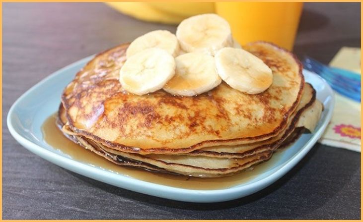 Two-Ingredient Banana Pancakes