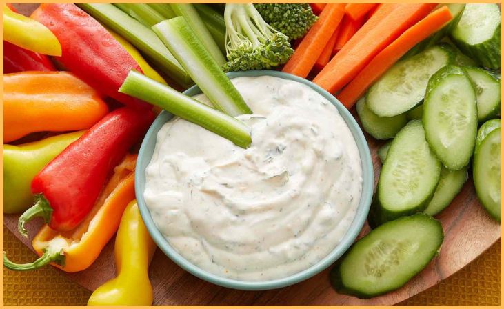Vegetables with Dip