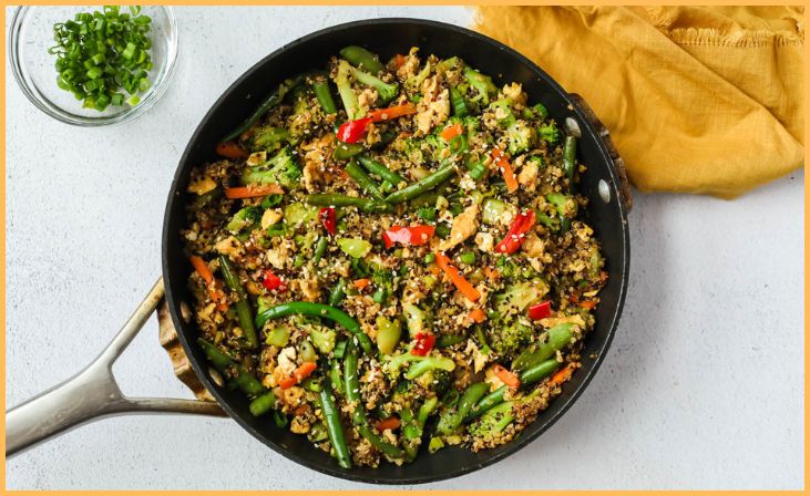 Vegetarian Quinoa Stir-Fry